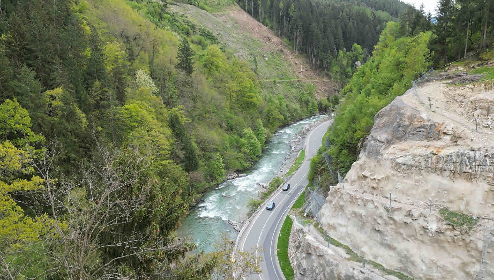 Ein Foto von der Lieserschlucht