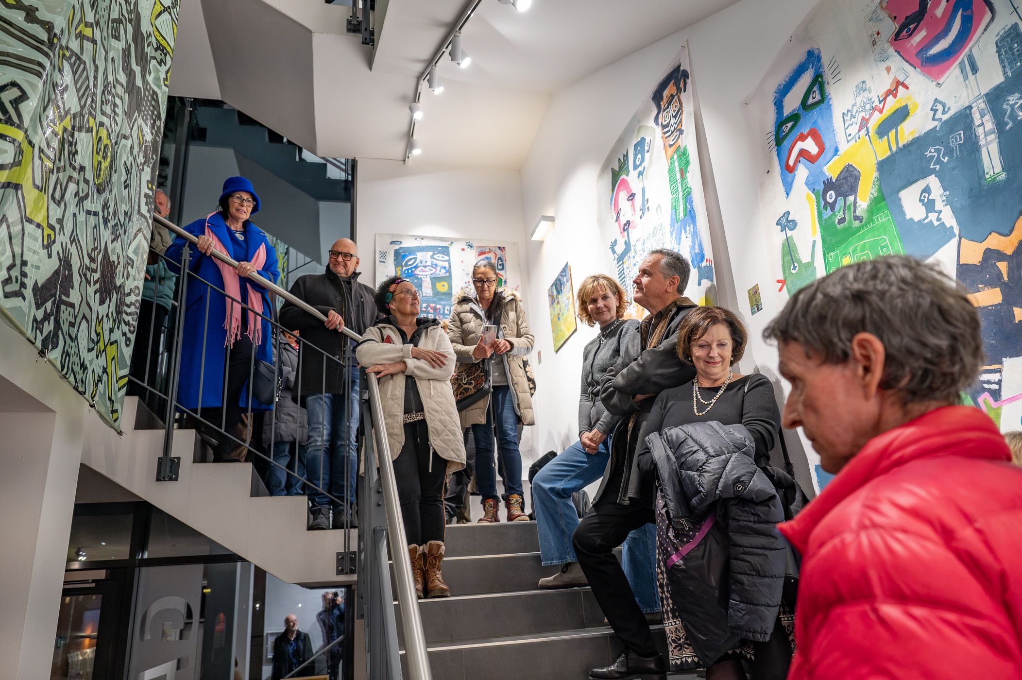 Vernissage - Adi Schmölzer - Viele Besucher